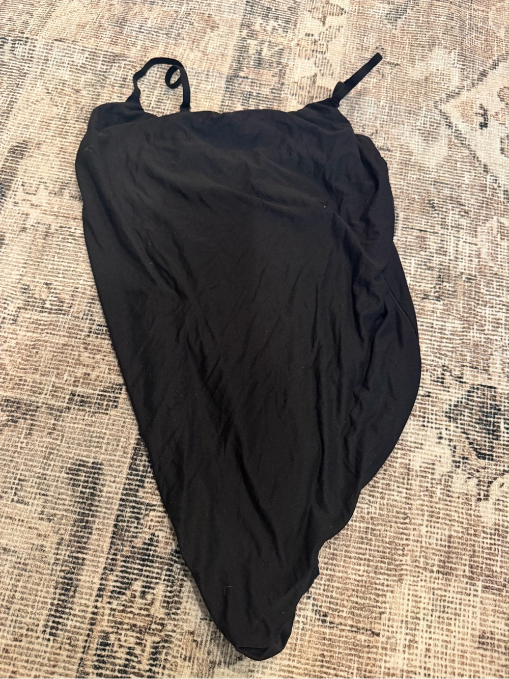 aerie Black Lightweight Camisole Slip